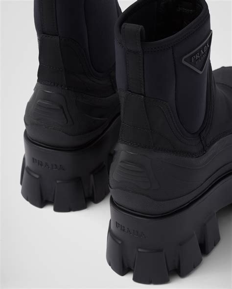 prada fur shoes|prada nylon boots.